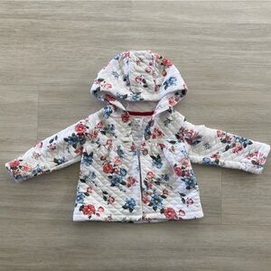 Floral Quilted Coat